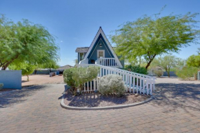 A-Frame with Patio and Mtn Views Arizona Retreat